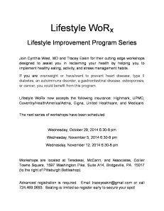 Lifestyle WoRx program series